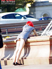 Hot and steamy street upskirts candid upskirt