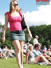 Stockings and string panty upskirts teen upskirt