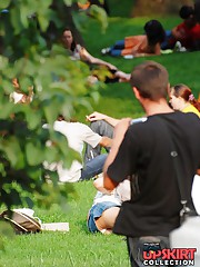 Looking up the skirts of hot chicks candid upskirt