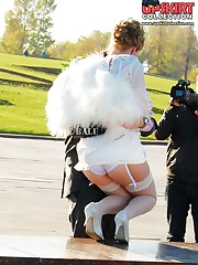 Great candid upskirt compilation upskirt pantyhose