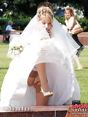 Very steamy bride upskirt pics up skirt pic