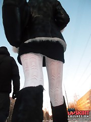 Super hot chicks with hot upskirts candid upskirt