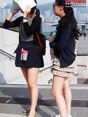 Girls dont care upskirts are seen celebrity upskirt