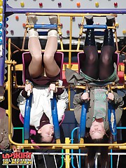 Girls dont care upskirts are seen upskirt pussy