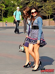 Girls playing their panties upskirts candid upskirt