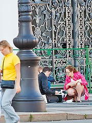 Girls upskirts hunted in the streets candid upskirt