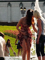 Shameless public upskirt exposure upskirt pussy