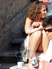 Nude tit girl also candid up skirt upskirt pussy