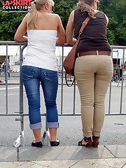 Public shots of hottest jeans asses upskirt pic