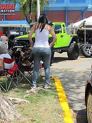 Jeans fetish shots of amateur butts candid upskirt