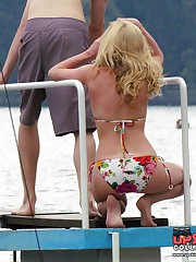 Petite swimsuits on teenie bodies upskirt shot