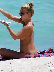 Girls on voyeur cam wear hot bikinis upskirt pussy