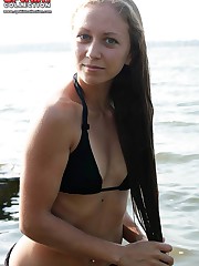 Voyeur scenes with bikini hot girls upskirt shot