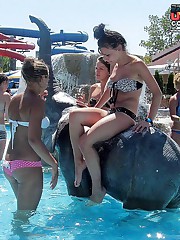 Swimsuit teens have fun on weekend teen upskirt