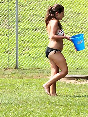 In the world of sexiest bikini chicks upskirt shot