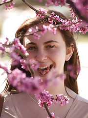 Milly Marks is a free spirit with incredible curves from deep in the heart of Texas. A body like hers draws an incredible amount of attention, regardless if she is wearing clothes acceptable for Sunday service. Did you know that homo sapiens is the only species that has permanently enlarged breasts in its adult females? upskirt picture