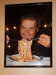 Hey, it is a holiday, but I am the hardest working man in the soft smut biz. Here is Liz Jordan putting down some useless carbs during a night out. I call them useless because I don't need nourishment when I'm out with a beautiful lady. I live off adrenaline until the point of exhaustion, then excuse myself to go pound a few pints of baby formula. But that shit is getting pricey. Good luck. upskirt shot