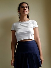 Last year, I found a picture on the web of a marvelous young woman with smooth brown skin, thick dark hair, and a stunning natural figure. I surveyed my Twitter followers asking if they knew who it was, and within a couple of hours, I was connected to someone in Berlin who promised to bring Luna Silver to Zishy. Score! This is proof that social media can serve a purpose beyond spreading hate and sadness throughout the world. Hope you dig Luna as much as I do. Follow realzishy on the bird. Peace out. upskirt shot