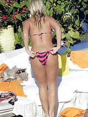 Brooke Hogan's sweet cans