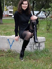 Stockings upskirt gallery