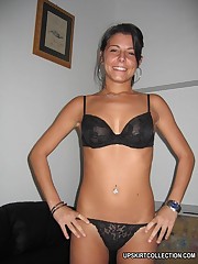Dirty lingerie shots with lecherous half naked girls