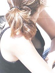 Downblouse parade upskirt pics