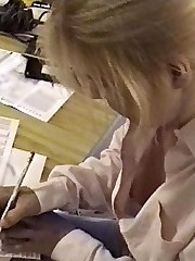 Downblouse parade upskirt pics