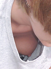 Downblouse parade upskirt pics