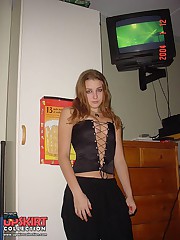 Amateur sexy women lingerie demonstration