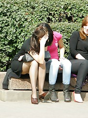 The hottest sitting upskirt pics