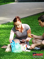 Upskirt adult performance on the cam