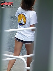 Voyeur scenes with bikini hot girls