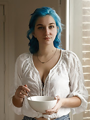 Sorry Mr. Frusciante for stealing your music, but it is beautiful just like Skye Blue. She is exquisite and I am sure her sex videos are going to make many happy. Unfortunately, women like Skye aren't made for mass production. Stay grateful.