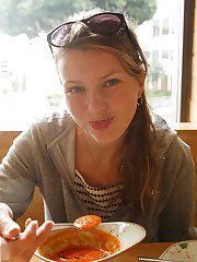 And now part two of my visit to Santa Monica with Tatiana Penskaya. Lighting is very important with photography. But what is even more important is that you have fun doing it. Tatiana and I get along great, which is incredible given that my Russian is quite limited. By the way, the changing rooms at Nasty Gal are a trip. Clever use of one-way glass. Too bad Nasty Gal has since left the Promenade.