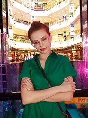 This is when I went to the acid-induced Evropeysky shopping mall with Kari Pitinova. She also gave me a tour of one of Moscow's ornate subway stations. Kari enjoys group dance nights at the park in the summer. She probably thought I was strange, like so many others do, but I am really trying to fit into this psychotic universe. I promise. My therapist says just a few more months and I should start seeing some major progress. Anyways, I am super-grateful she gave Zishy a go. More to come.