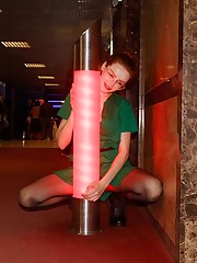 This is when I went to the acid-induced Evropeysky shopping mall with Kari Pitinova. She also gave me a tour of one of Moscow's ornate subway stations. Kari enjoys group dance nights at the park in the summer. She probably thought I was strange, like so many others do, but I am really trying to fit into this psychotic universe. I promise. My therapist says just a few more months and I should start seeing some major progress. Anyways, I am super-grateful she gave Zishy a go. More to come.